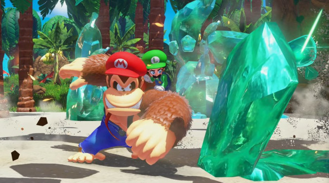 Donkey Kong Bananza DLC zapowiada współpracę z Super Mario, ale tylko na ograniczony czas