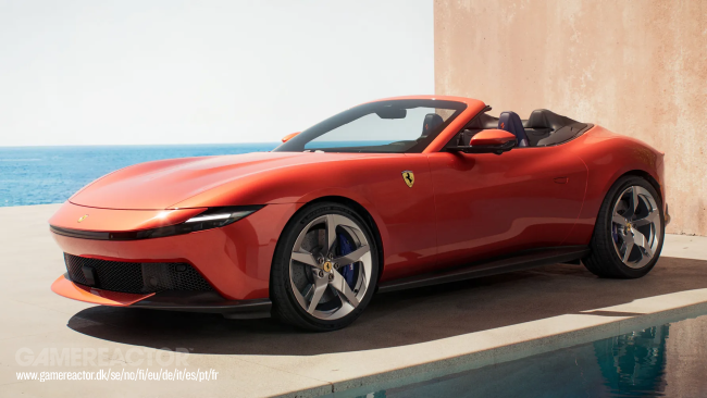 Oto Twój pierwszy spojrzenie na Ferrari Amalfi Spider