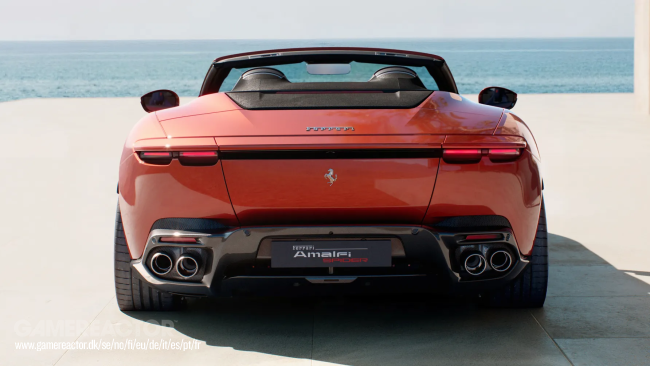 Oto Twój pierwszy spojrzenie na Ferrari Amalfi Spider