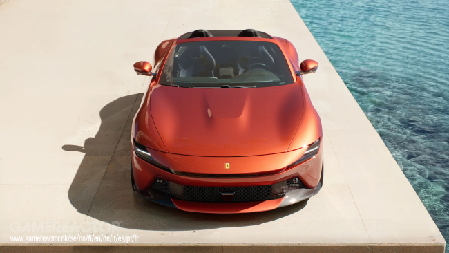Oto Twój pierwszy spojrzenie na Ferrari Amalfi Spider