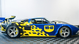 Throtl właśnie wygrał Sema 2025 ze swoją dziką wersją Forda GT