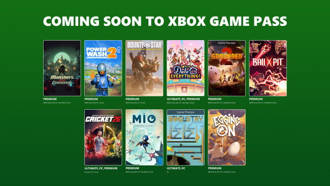 Microsoft zaprezentował kolejną rundę rozrywki dla subskrybentów Game Pass