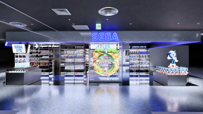 Sega otwiera nowy flagowy sklep w Osace oferujący ekskluzywne gadżety