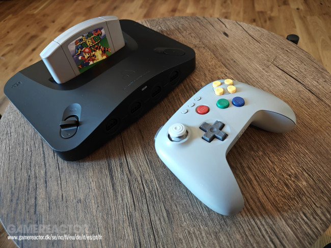 8Bitdo 64 Bluetooth Controller Classic Grey