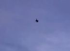 To dźwięk wydawany przez ukraiński F-16 ścigający rosyjski pocisk manewrujący Ch-101