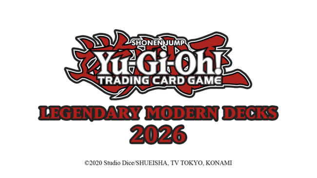 Yu-Gi-Oh! TCG pozwala szybciej przygotować turniej niż kiedykolwiek dzięki nowym Legendary Modern Decks