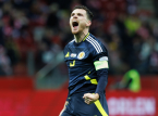 Kapitan Szkocji Andy Robertson czyta emocjonalny list Rute Cardoso, żony Diogo Joty
