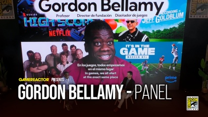 W grach wszyscy zaczynamy dokładnie w tym samym miejscu - Gordon Bellamy San Diego Comic-Con Málaga Panel Highlights
