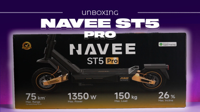Navee ST5 Pro Urban Electric Scooter - Rozpakowywanie