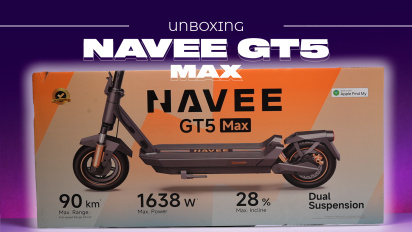 Navee GT5 Max Urban Electric Scooter - Rozpakowywanie