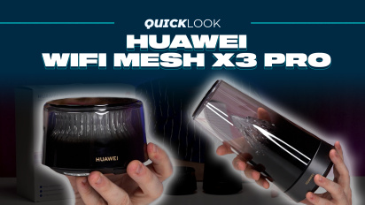 Huawei WiFi Mesh X3 Pro (Quick Look) - Świecący i szybki