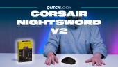 Corsair Nightsword V2 (szybkie spojrzenie) - Mysz, kt&oacute;ra pozwala ciężko pracować, a potem się bawić